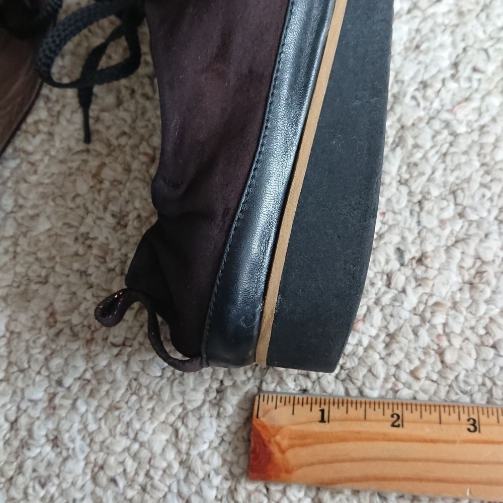 Ron White Brown Suede Nalla Onyx Sneakers size 38.5 - Picture 9 of 12